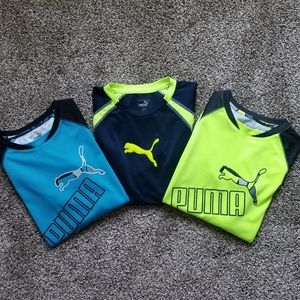 Bundle of 2 boys Puma Long sleeve shirts